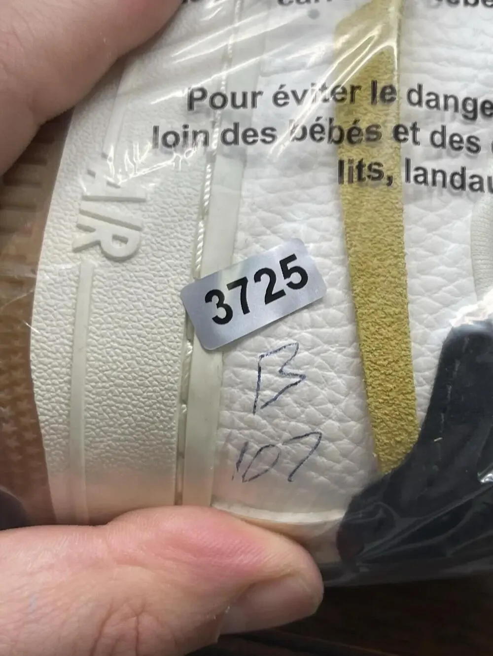 Nike Air Force 1 LXX Vandalized Shoes Womens Size 5 White Yellow BV0740-101